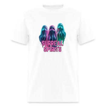 Surreal Spirits - Ghostly presences - Men's T-Shirt - white - Front - Jose (178cm)