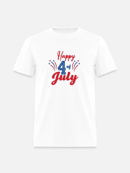 Happy 4th Of July - Men's T-Shirt - white