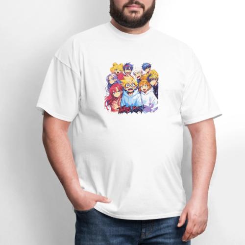 Thrill Rush Anime Squad Streetwear - Men's T-Shirt