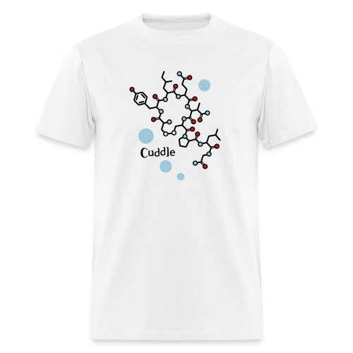 0906oxytocin_cuddle - Men's T-Shirt