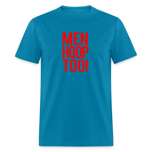 Red - Men Hoop Too! - Men's T-Shirt