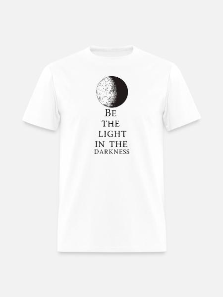 Be the light in the Darkness - Kindness - Men's T-Shirt - white