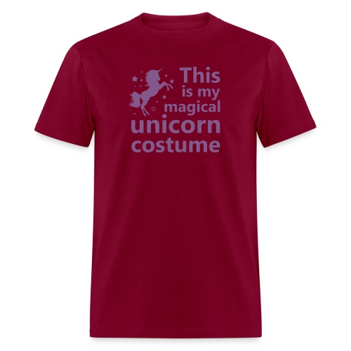 This is my magical unicorn costume - Men's T-Shirt