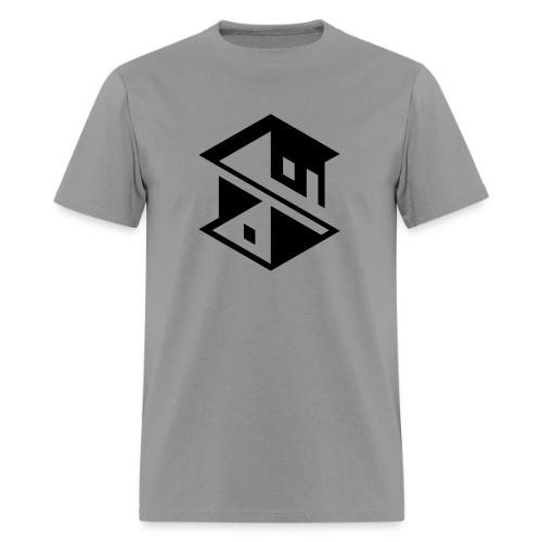 Unreal Estate Records Logo Black - Men's T-Shirt