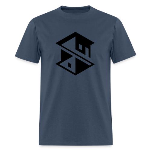 Unreal Estate Records Logo Black - Men's T-Shirt