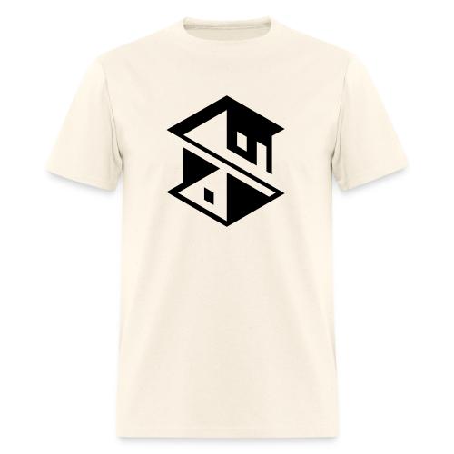 Unreal Estate Records Logo Black - Men's T-Shirt