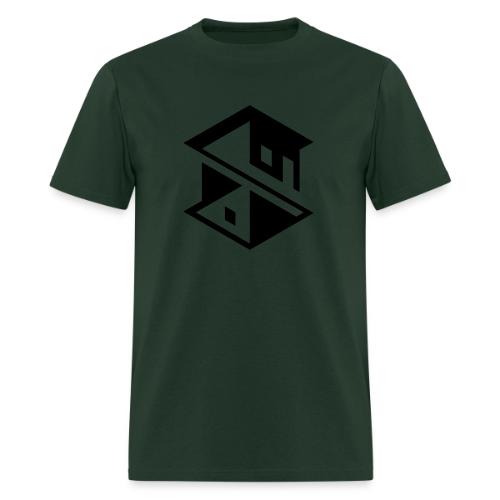 Unreal Estate Records Logo Black - Men's T-Shirt