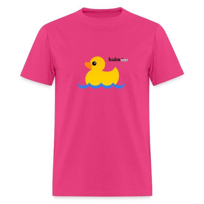 Hubs Duck - Wordmark and Water