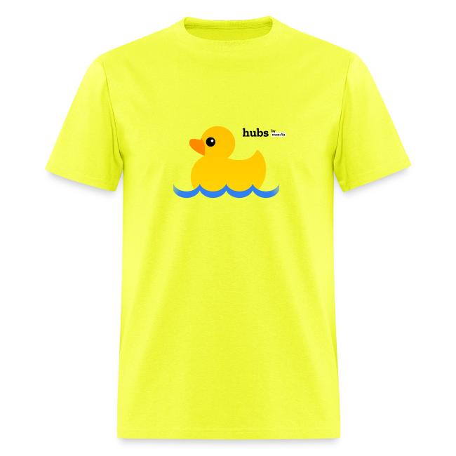 Hubs Duck - Wordmark and Water