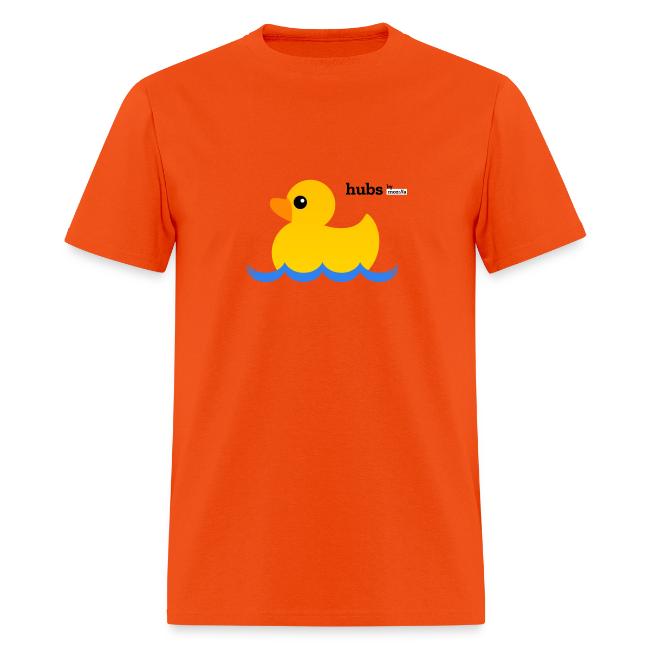 Hubs Duck - Wordmark and Water