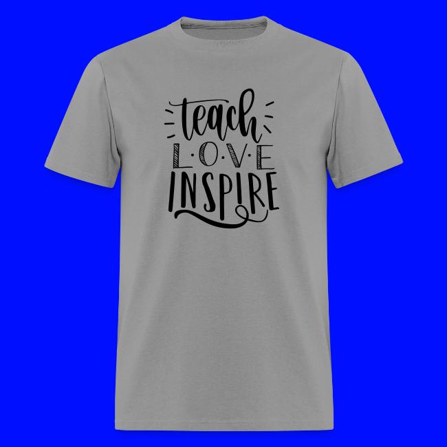 Teach Love Inspire Cute Teacher T-Shirts
