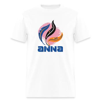 tshirt Anna - Men's T-Shirt - white - Front - Jose (178cm)