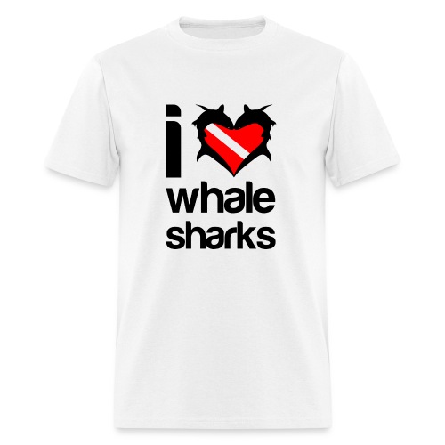 I Love Whale Sharks - Men's T-Shirt