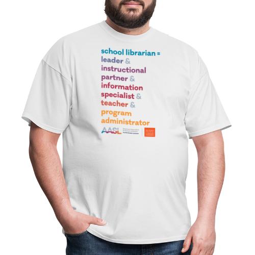 Five Roles of a School Librarian - Men's T-Shirt