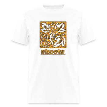 Shoots clothing - Men's T-Shirt - white - Front - Jose (178cm)