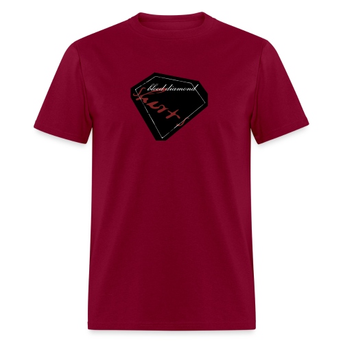 Blood Diamond -black logo - Men's T-Shirt