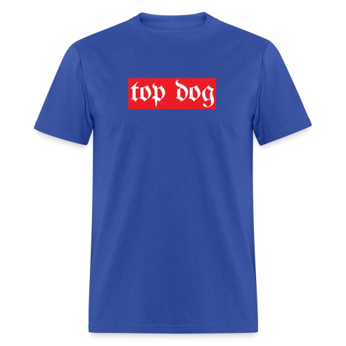 top dog red box logo - Men's T-Shirt