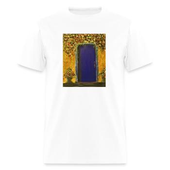 Blue Door - Men's T-Shirt - white - Front - Jose (178cm)