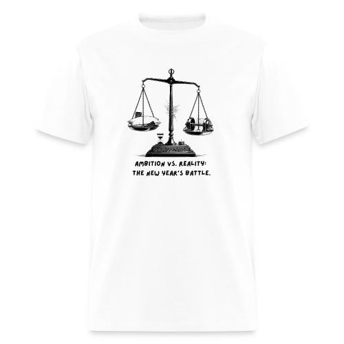 Ambition vs. Reality T-Shirt, Mug, & Leggings - Men's T-Shirt