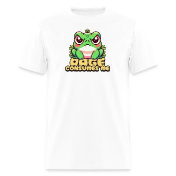 rage consumes me - Men's T-Shirt - white - Front - Jose (178cm)