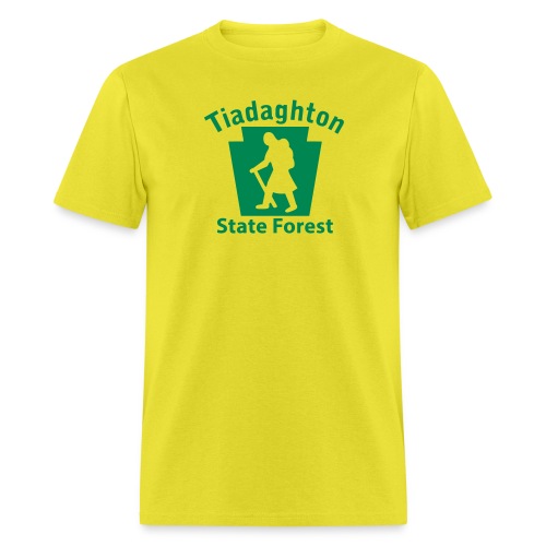 Tiadaghton State Forest Keystone Hiker female - Men's T-Shirt