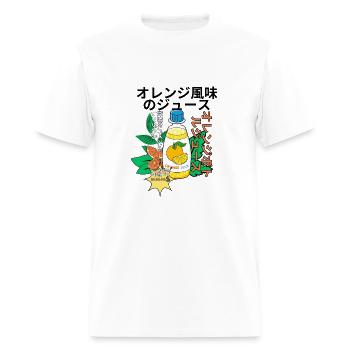 Orange juice - Men's T-Shirt - white - Front - Jose (178cm)