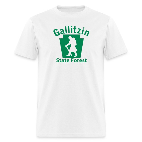 Gallitzin State Forest Keystone Hiker female - Men's T-Shirt
