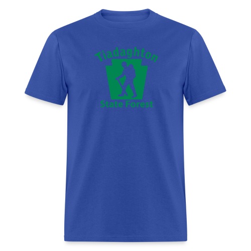 Tiadaghton State Forest Keystone Hiker male - Men's T-Shirt