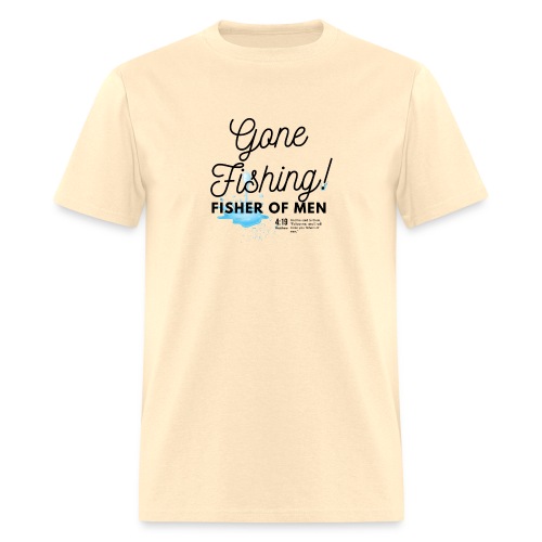 Gone Fishing: Fisher of Men Gospel Shirt - Men's T-Shirt