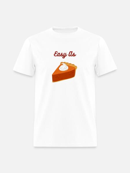 Easy As pie - Men's T-Shirt - white