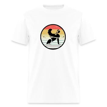 Vintage Sphinx - Men's T-Shirt - white - Front - Jose (178cm)