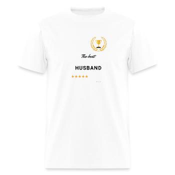 The best husband ever! - Men's T-Shirt - white - Front - Jose (178cm)