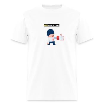 Jay (original) - Men's T-Shirt - white - Front - Jose (178cm)