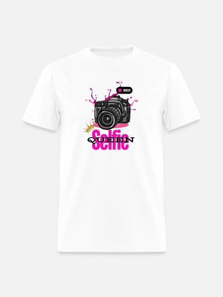 Selfie Queen - Men's T-Shirt - white