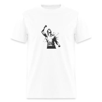 Liberator - Men's T-Shirt - white - Front - Jose (178cm)