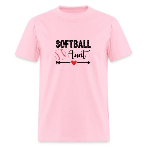 Softball Aunt - Men's T-Shirt