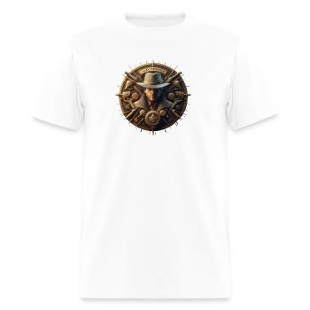 Rebellion Wrestling Alex Newton - Men's T-Shirt - white - Front - Jose (178cm)