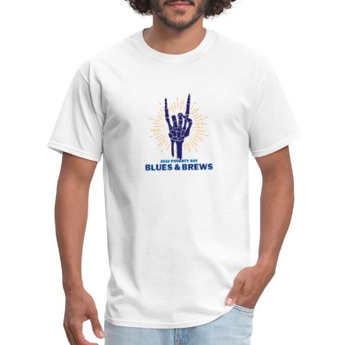 2022 Skeleton Hand FRONT POCKET AREA - Men's T-Shirt