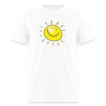 Clipart de printemps - T-shirt Homme - blanc - Devant - Jose (178cm)