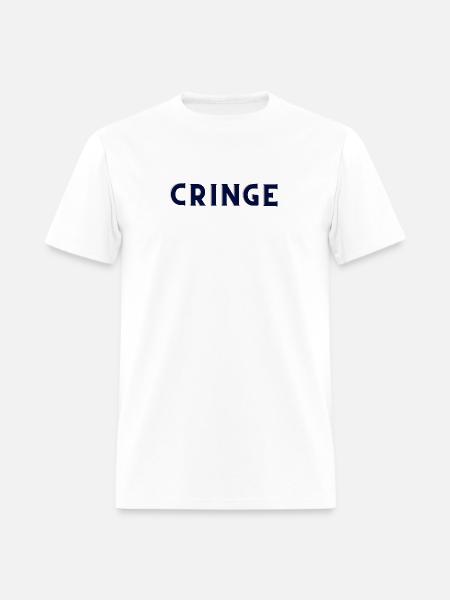 Cringe - Men's T-Shirt - white