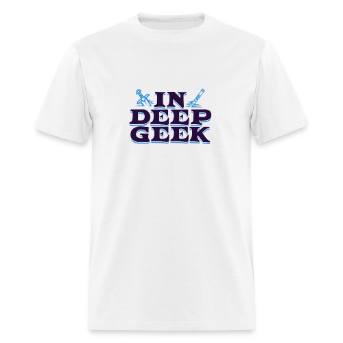 In Deep Geek Logo Full Colour - Men's T-Shirt