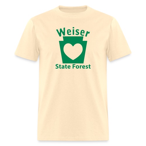 Weiser State Forest Keystone Heart - Men's T-Shirt