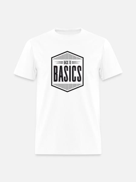 Back to Basics - Men's T-Shirt - white