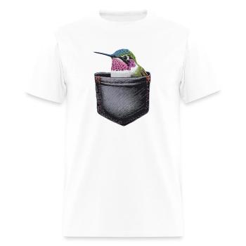 Hummingbird - Men's T-Shirt - white - Front - Jose (178cm)