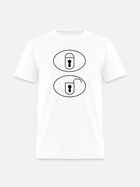 Car Remote Control Buttons - Men's T-Shirt - white