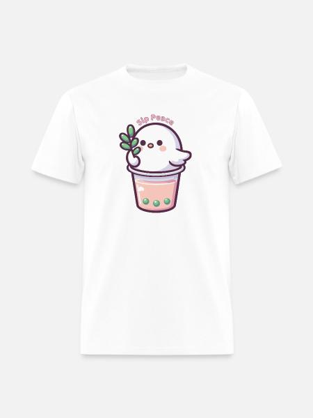 Sip Peace - Men's T-Shirt - white