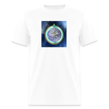 Talisman Earth - Men's T-Shirt - white - Front - Jose (178cm)