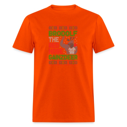 Brodolf The Red Nose Gainzdeer - Men's T-Shirt