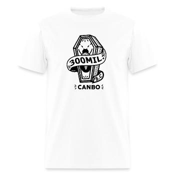 300 Million special merch - Men's T-Shirt - white - Front - Jose (178cm)