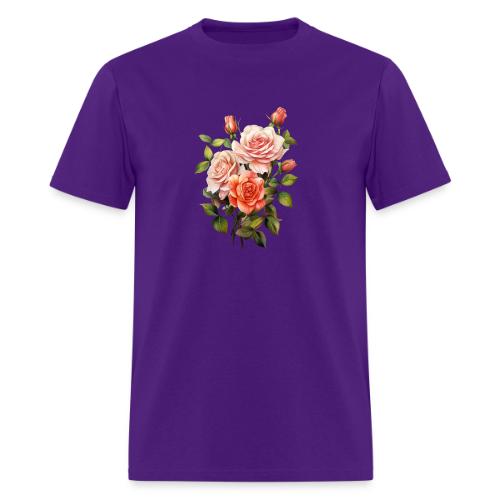 Pink Roses - Men's T-Shirt